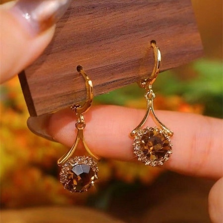 Crystal Vintage Earrings-126